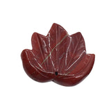 Hand Carved Natural Crystal Maple Leaf Pendant Charms Mixed Assorted Gemstone Pre-Drilled Leaf Beads for DIY Necklace Bracelet Jewelry Making