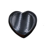 40mm Natural Heart Worry Stone, Thumb Groove Palm Crystal Stone Chakra Healing Stress Relief Pocket Stone