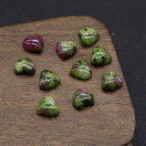 10MM Heart Gemstone Cabochon for Making Jewelry