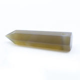 Natural crystal agate stone large hole square pendant hand cut Natural Quartz Crystals Stones Hexagonal Healing Point Reiki