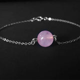 Real Gemstone Chain Bracelet Aromatherapy Essential Oil Diffuser Bracelet - Natural Gemstone Beads Healing Crystal Bracelet