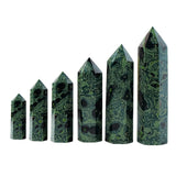 Natural Kambaba Jasper Crystal Point Tower Polished Hexagonal Obelisk Wand for Home Decor Meditation Crystal Collection Gift