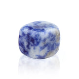 13mm Gemstone Cube Tumbled Stones | Natural Crystal for Plant Decor, Home Ornaments & DIY Making