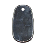 Natural Hematite Water Drop Pendant | Multi-Shape Polished Gemstone for DIY Jewelry Making