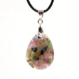 Augen pendant Amethyst Pendant Crystal gravel water drop men's and women's Fashion Pendant Natural Teardrop Quartz Crystal Stone
