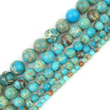 Natural Loose Crystal Beads for Jewelry Making - Polished Round Gemstone Strand