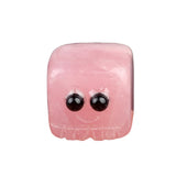 Mini Crystal Ghost Monster Statue - 20mm Assorted Colorful Genuine Stones Pixel Game Totem Office Stress Relief Toy
