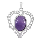 Natural Amethyst Crystal Pendant Collection • Multi-Style Purple Quartz Necklace Charm
