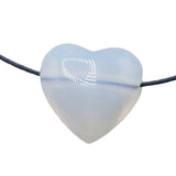 Natural Crystal Heart Pocket Stone, Polished Heart‑Shaped Gemstone Palm Worry Stone, Healing Crystal Love Decor & Gift