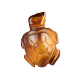 26-28mm Hand-Carved Crystal Turtle Figurine | Natural Gemstone Tortoise Sculpture for Home Decor & Reiki