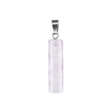 8x30MM Cylinder Shaped Gemstone Pendant for DIY Making Jewelry