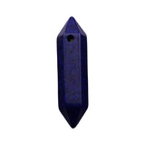 Top Cross-Drilled Crystal Point Beads • Hexagonal Column Natural Gemstone Charms • DIY Handmade Jewelry Crafting Healing Stones