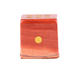 Premium Hand-Cut Crystal Dice with Gold Pips • 16mm Semi-Precious Stone Decorative Dice for Amethyst, Jade, Obsidian, Rose Quartz