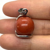 Chakra Healing Crystal Pendant | 16mm Round Gemstone Necklace Energy Jewelry for Stress Relief