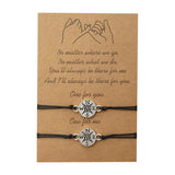 Couples Matching 'I Love You' Morse Code Gold Plated Bracelets Boyfriend/Girlfriend Relationship Jewelry Gift for Parties