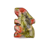 Natural Crystal Rabbit Figurine 1.0 INCH  Polished Animal Pocket Stone for Meditation & Home Decor