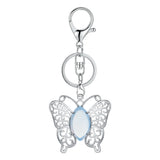 Butterfly Transformation Natural Crystal Pendants – Aesthetic Oval Gemstone Choker Necklace & Creative DIY Accessories