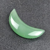Natural Stone Crescent Moon Healing Crystals Polished Quartz Pocket Palm Stones for Meditation Chakra Balancing Wicca Altar Decor and Crafting