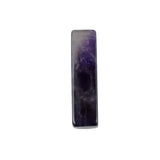 25×6mm Natural Crystal Rectangle Pendant | Pre-Drilled Gemstone Bar Charm for DIY Jewelry