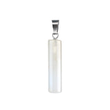8x30MM Cylinder Shaped Gemstone Pendant for DIY Making Jewelry
