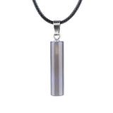 8X30MM Cylinder Shaped Gemstone Pendant Necklace Charms Women's Crystal Charms Jewelry Gifts to Friend