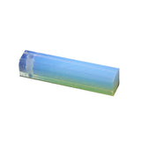 Natural crystal agate stone large hole square pendant hand cut Natural Quartz Crystals Stones Hexagonal Healing Point Reiki