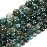 Natural Loose Crystal Beads for Jewelry Making - Polished Round Gemstone Strand