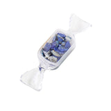 Natural Crystal Chips Candy Shaped Bottle, Healing Gemstone Specimen for Halloween Trick or Treat Gift