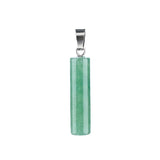 8x30MM Cylinder Shaped Gemstone Pendant for DIY Making Jewelry