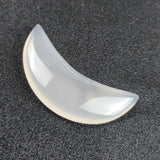Natural Stone Crescent Moon Healing Crystals Polished Quartz Pocket Palm Stones for Meditation Chakra Balancing Wicca Altar Decor and Crafting