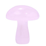 Natural Crystal Mushroom Carving Figurine | Mini Gemstone Mushroom Charm Pendant | Cottagecore Witchy Room Decor & Crystal Healing Stone