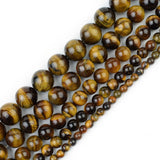 Natural Loose Crystal Beads for Jewelry Making - Polished Round Gemstone Strand