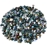 Genuine Crystal Crushed Stones • 100g Irregular Loose Healing Beads for Reiki Cleansing, Orgonite & Witchcraft Supplies