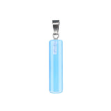 8x30MM Cylinder Shaped Gemstone Pendant for DIY Making Jewelry