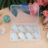 20x30mm Egg-Shape Gemstones for Home Decoration Healing Balancing  8PCS In Box