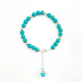 Chakra Balance  Stone Bracelet - Natural Crystal Protection Gift