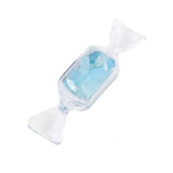 Natural Crystal Chips Candy Shaped Bottle, Healing Gemstone Specimen for Halloween Trick or Treat Gift