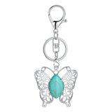 Butterfly Transformation Natural Crystal Pendants – Aesthetic Oval Gemstone Choker Necklace & Creative DIY Accessories