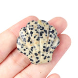 30mm Natural Crystal Shell Figurine | 30mm Natural Gemstone Pocket Stone Party & Home Decor