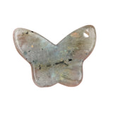 20mm Mini Butterfly Stone Pendant Charm for DIY Jewelry