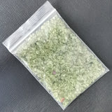 Genuine Crystal Crushed Stones • 100g Irregular Loose Healing Beads for Reiki Cleansing, Orgonite & Witchcraft Supplies