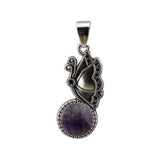 Natural Amethyst Crystal Pendant Collection • Multi-Style Purple Quartz Necklace Charm