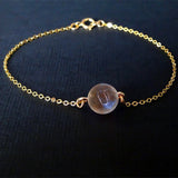 Real Gemstone Chain Bracelet Aromatherapy Essential Oil Diffuser Bracelet - Natural Gemstone Beads Healing Crystal Bracelet