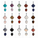Minimalist Natural Stone Keychain Aesthetic Geometric Quartz Teardrop Charm Bag Pendant Girlfriend Gift