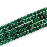 Natural Loose Crystal Beads for Jewelry Making - Polished Round Gemstone Strand