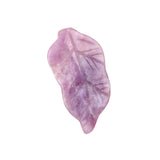 Natural Gemstone Leaf Pendants: Carved Crystal Healing Stones for Jewelry Making & Boho Home Decor