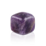 13mm Gemstone Cube Tumbled Stones | Natural Crystal for Plant Decor, Home Ornaments & DIY Making