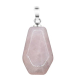 Gemstone Coffin Pendant for Making Jewelry Handmade Craved 19x30mm Halloween Gothic  #SP11378 Crystal Charm