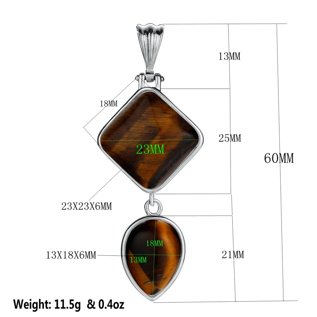 Minimalist Natural Stone Keychain Aesthetic Geometric Quartz Teardrop Charm Bag Pendant Girlfriend Gift