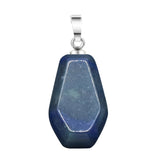 Gemstone Coffin Pendant for Making Jewelry Handmade Craved 19x30mm Halloween Gothic  #SP11378 Crystal Charm